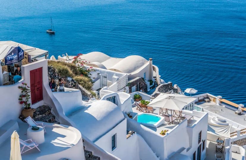 Scenic view of Greece