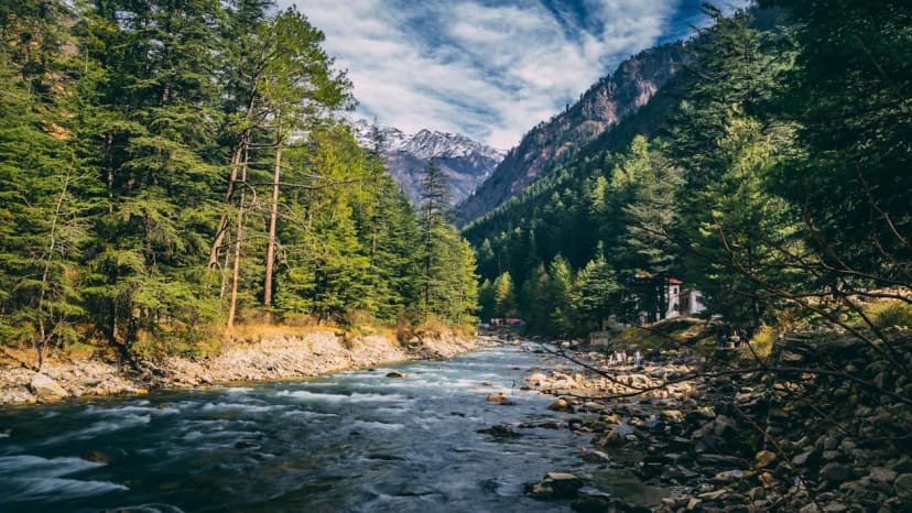 Scenic view of Himachal Pradesh