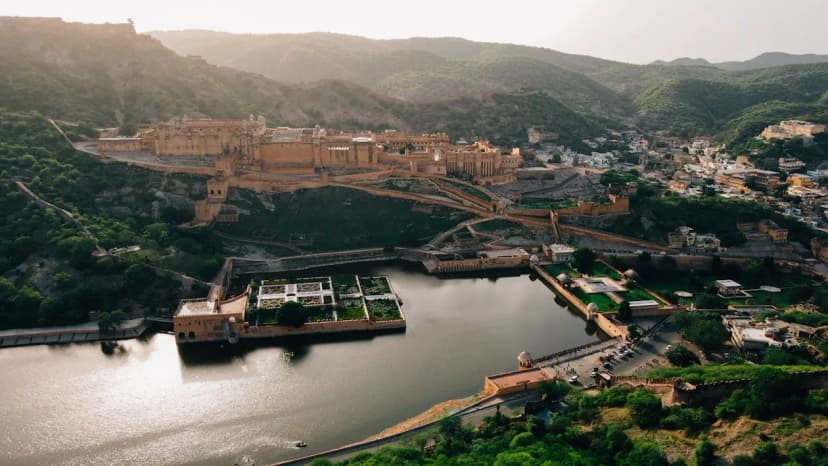 Scenic view of Rajasthan