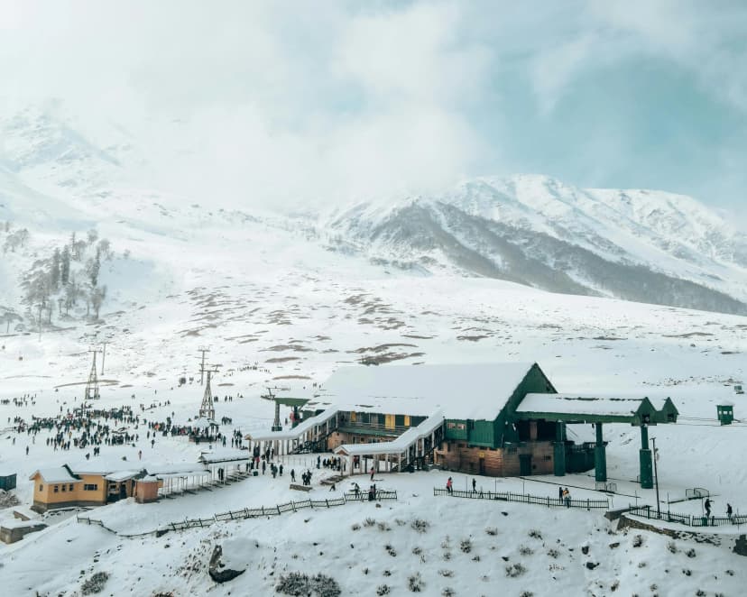 Scenic view of Kashmir