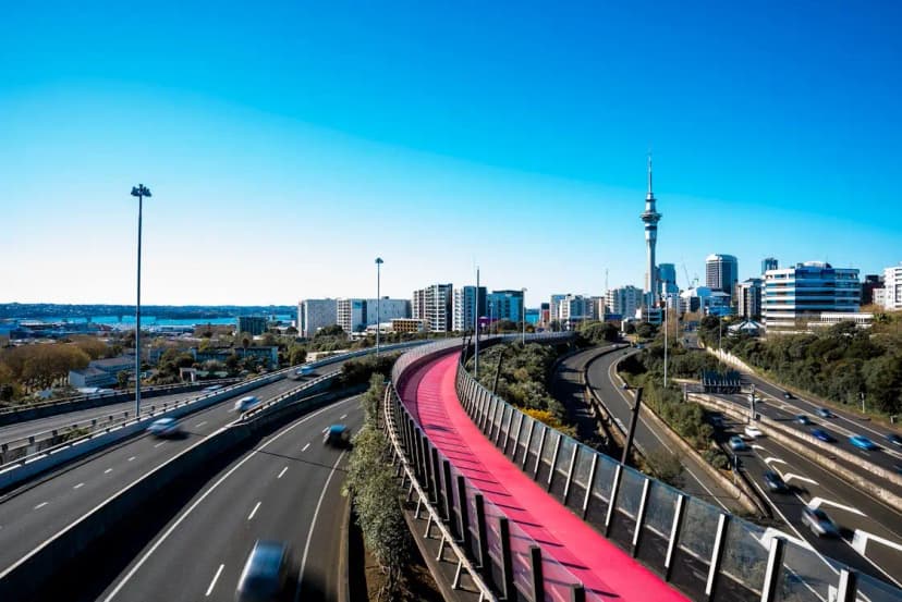 Scenic view of New Zealand